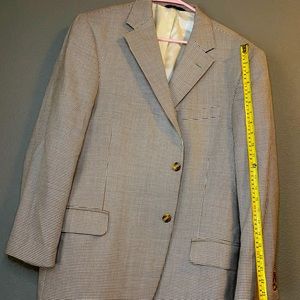 Tan/ brown suit jacket